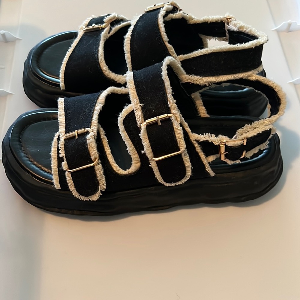 SHEIN platform sandals size 9